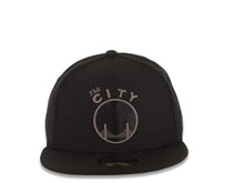 Load image into Gallery viewer, San Francisco Warriors New Era NBA 59FIFTY 5950 Fitted Cap Hat Black Crown/Visor Dark Gray Logo
