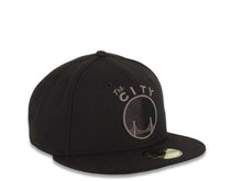 Load image into Gallery viewer, San Francisco Warriors New Era NBA 59FIFTY 5950 Fitted Cap Hat Black Crown/Visor Dark Gray Logo

