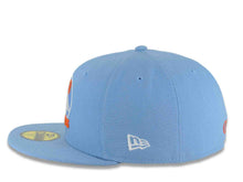 Load image into Gallery viewer, San Diego Clippers New Era NBA 59FIFTY 5950 Fitted Cap Hat Sky Blue Crown/Visor Team Color Logo Gray UV
