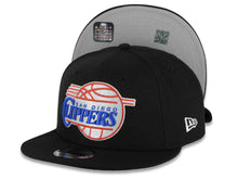 Load image into Gallery viewer, San Diego Clippers New Era NBA 9FIFTY 950 Snapback Cap Hat Black Crown/Visor Team Color Logo Gray UV
