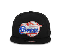 Load image into Gallery viewer, San Diego Clippers New Era NBA 9FIFTY 950 Snapback Cap Hat Black Crown/Visor Team Color Logo Gray UV
