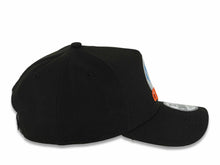 Load image into Gallery viewer, San Diego Clippers New Era NBA 9FORTY 940 Adjustable A-Frame Cap Hat Black Crown/Visor White/Orange/Sky Blue Logo Gray UV 
