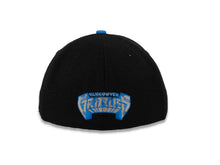 Load image into Gallery viewer, Memphis Grizzlies New Era NBA 59FIFTY 5950 Fitted Cap Hat Black Crown Blue Visor Blue/Gray Logo

