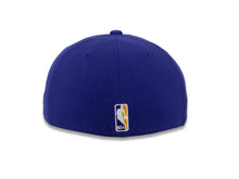 Load image into Gallery viewer, Los Angeles Lakers Adidas NBA Flex Fit Cap Hat Purple Crown/Visor Team Color Logo
