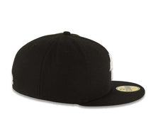 Load image into Gallery viewer, University of San Diego Toreros New Era NCAA 59FIFTY 5950 Fitted Cap Hat Black Crown/Visor White/Sky Blue Logo Gray UV
