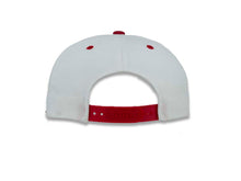 Load image into Gallery viewer, UNLV Rebels NCAA Snapback Cap Hat White Crown Red Visor Team Color Text/Script Logo Running Rebels
