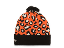 Load image into Gallery viewer, San Francisco Giants New Era Cuffed Pom Beanie/Knit Hat Orange/Black/White Crown/Visor Team Color Logo (Jungle)
