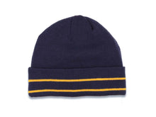 Load image into Gallery viewer, LSU Tigers NCAA Cuffed Beanie/Knit Purple/Yellow Crown/Visor Team Color Logo
