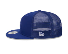 Load image into Gallery viewer, Los Angeles Dodgers New Era MLB 9FIFTY 950 Mesh Trucker Snapback Cap Hat Royal Blue Crown/Visor White Logo
