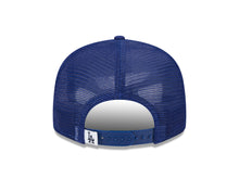 Load image into Gallery viewer, Los Angeles Dodgers New Era MLB 9FIFTY 950 Mesh Trucker Snapback Cap Hat Royal Blue Crown/Visor White Logo
