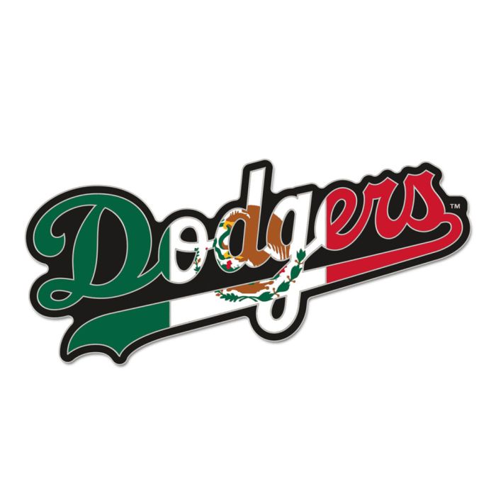 Los Angeles Dodgers WinCraft MLB Mexico Flag Lapel Pin