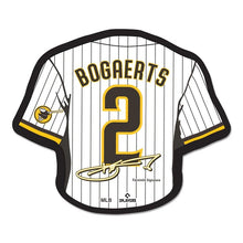 Load image into Gallery viewer, San Diego Padres WinCraft MLB Xander Bogaerts Jewelry Card Brown/Yellow/White Jersey Collector Pin
