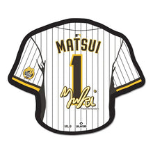 Load image into Gallery viewer, San Diego Padres WinCraft MLB Yuki Matsui Jewelery Card Brown/Yellow/White Jersey Collector Pin
