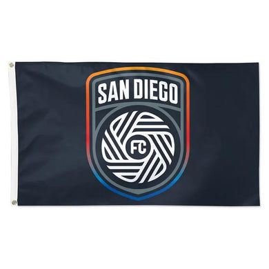 San Diego FC 3x5 Navy Blue Team Flags