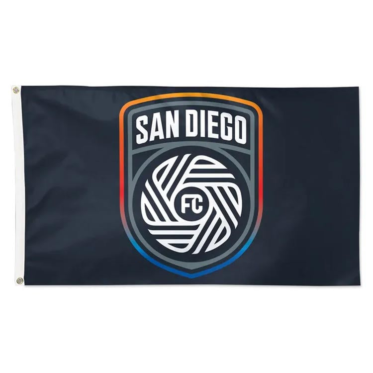San Diego FC 3x5 Navy Blue Team Flags