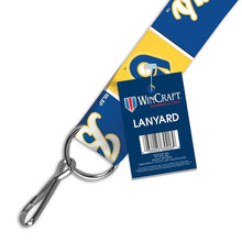 Load image into Gallery viewer, San Diego Padres WinCraft MLB 2-Tone Yellow/Brown Lanyard With Detachable Buckle Swinging Friar

