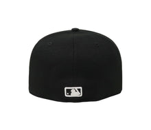 Load image into Gallery viewer, Houston Astros New Era MLB 59FIFTY 5950 Fitted Cap Hat Black Crown/Visor White Logo
