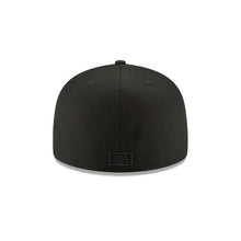 Load image into Gallery viewer, Los Angeles Dodgers New Era MLB 59Fifty 5950 Fitted Cap Hat All Black Crown/Visor Black Logo
