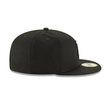 Load image into Gallery viewer, San Francisco Giants New Era MLB 59FIFTY 5950 Fitted Cap Hat Black Crown/Visor Black Logo 
