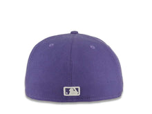 Load image into Gallery viewer, Washington Nationals New Era MLB 59FIFTY 5950 Fitted Cap Hat Purple Crown/Visor White Logo
