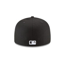 Load image into Gallery viewer, Los Angeles Anaheim Angels New Era MLB 59FIFTY 5950 Fitted Cap Hat Black Crown/Visor Black/White Logo
