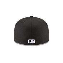 Load image into Gallery viewer, Pittsburgh Pirates New Era MLB 59FIFTY 5950 Fitted Cap Hat Black Crown/Visor White Logo 
