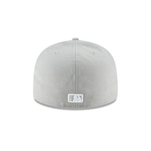 Load image into Gallery viewer, New York Yankees New Era MLB 59FIFTY 5950 Fitted Cap Hat Gray Crown/Visor White Logo 
