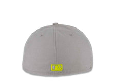 Load image into Gallery viewer, New York Yankees New Era MLB 59FIFTY 5950 Fitted Cap Hat Gray Crown/Visor Light Cyber Green Logo 
