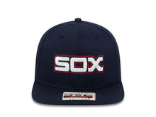 Load image into Gallery viewer, Chicago White Sox New Era 59FIFTY 5950 Fitted Cap Hat Navy Crown/Visor White/Navy/Red Retro Logo 
