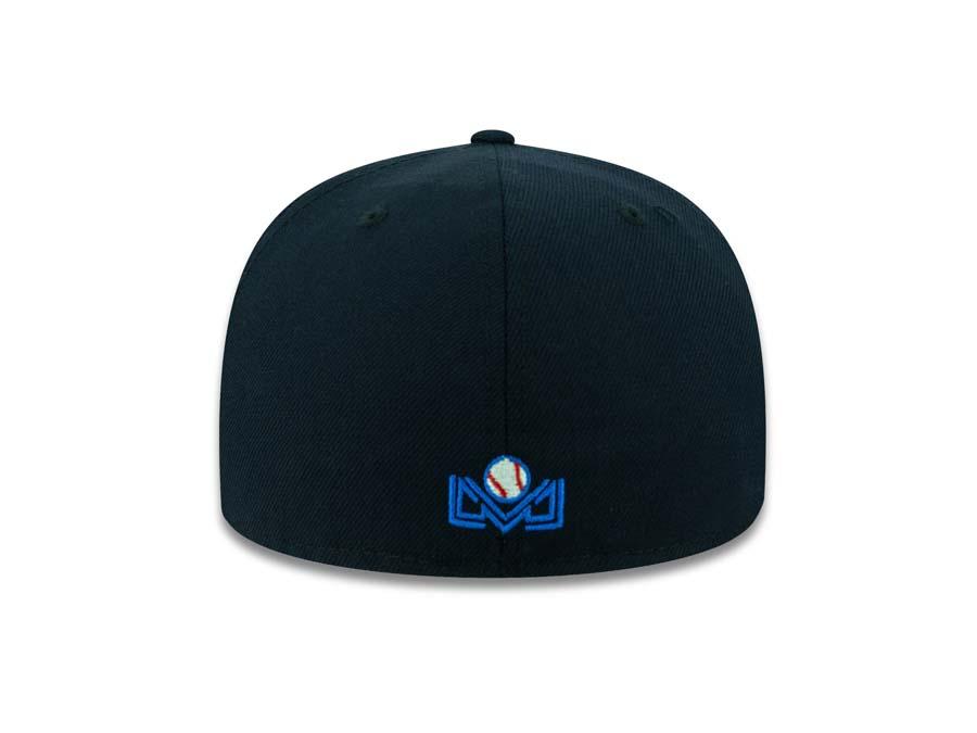 Yaquis de Obregon New Era 59FIFTY 5950 Fitted Cap Hat Navy Crown