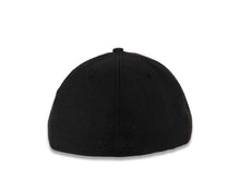 Load image into Gallery viewer, Houston Astros New Era MLB 59FIFTY 5950 Fitted Cap Hat Black Crown/Visor Black Flawless Logo With Text (Team Tone)
