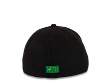 Load image into Gallery viewer, California Republic New Era 59FIFTY 5950 Fitted Melton Cap Hat Black Crown/Visor Gray/Yellow/Red Logo Green UV
