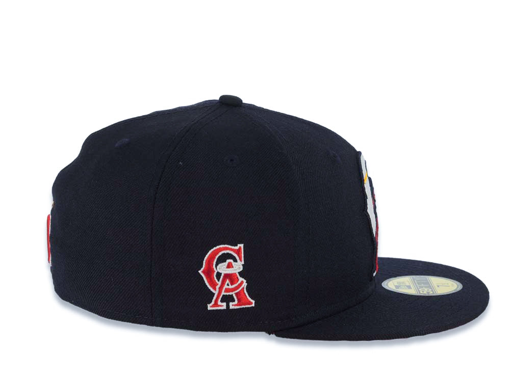 New Era CALI California 5950 59FIFTY Fitted Cap Hat (7 3/8) Navy