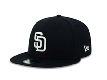 Load image into Gallery viewer, San Diego Padres New Era MLB 9FIFTY 950 Snapback Cap Hat Navy Crown/Visor White Logo 
