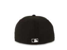 Load image into Gallery viewer, (Youth) San Diego Padres MLB Fitted Cap Hat Black Crown/Visor Black/White Logo Black UV
