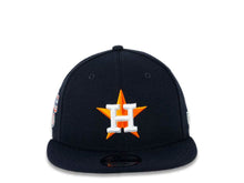 Load image into Gallery viewer, Houston Astros New Era MLB 9FIFTY 950 Snapback Cap Hat Navy Crown/Visor Team Color Logo (Baycik) 

