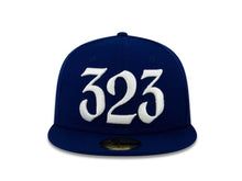 Load image into Gallery viewer, Los Angeles Dodgers New Era MLB 59FIFTY 5950 Fitted Cap Hat Royal Blue Crown/Visor White 323 Logo 
