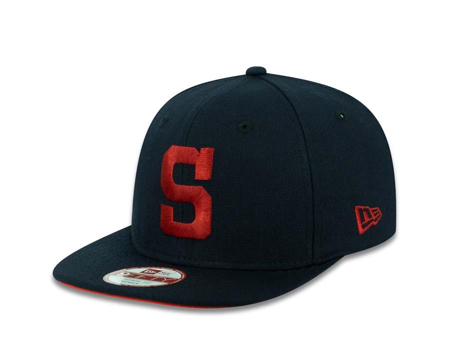 San Diego Padres New Era MLB 9FIFTY 950 Snapback Cap Hat Navy Crown/Visor Red ??úS??Ñ Logo 