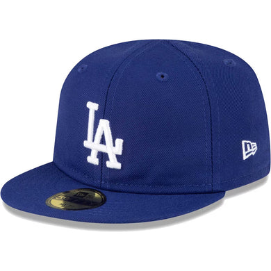 (Infant) Los Angeles Dodgers New Era MLB 59FIFTY 5950 Fitted Cap Hat Royal Blue Crown/Visor White Logo (My 1st First)