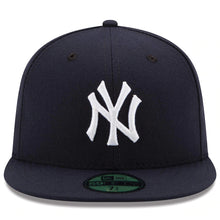 Load image into Gallery viewer, (Infant) New York Yankees New Era MLB 59FIFTY 5950 Fitted Cap Hat Navy Crown/Visor White Logo (My 1st First)
