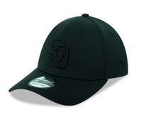Load image into Gallery viewer, San Diego Padres New Era MLB 39THIRTY 3930 Flexfit Cap Hat Black Crown/Visor BlackLogo 
