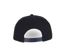 Load image into Gallery viewer, San Diego Padres New Era MLB 9Fifty 950 Snapback Cap Hat Navy Crown/Visor White/Orange Script Logo
