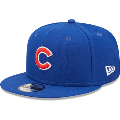 Chicago Cubs New Era MLB 9FIFTY 950 Snapback Cap Hat Royal Blue Crown/Visor Red/White Logo