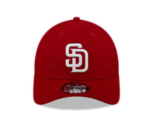 Load image into Gallery viewer, San Diego Padres New Era MLB 9FORTY 940 Adjustable Cap Hat Red Crown/Visor White Logo 
