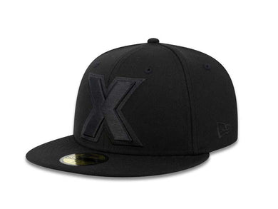Xolos de Tijuana New Era Liga MX 59FIFTY 5950 Fitted Cap Hat Black Crown/Visor Black ??úX??Ñ Logo 