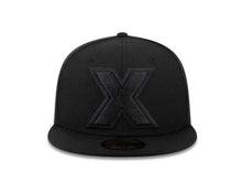 Load image into Gallery viewer, Xolos de Tijuana New Era Liga MX 59FIFTY 5950 Fitted Cap Hat Black Crown/Visor Black ??úX??Ñ Logo 
