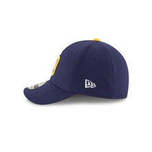 Load image into Gallery viewer, San Diego Padres New Era MLB 39THIRTY 3930 Fitted Cap Hat Navy Crown/Visor White/Gold Logo 

