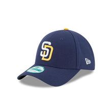 Load image into Gallery viewer, San Diego Padres New Era MLB 9FORTY 940 Adjustable Cap Hat Navy Crown/Visor White/Gold Logo 

