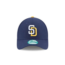 Load image into Gallery viewer, San Diego Padres New Era MLB 9FORTY 940 Adjustable Cap Hat Navy Crown/Visor White/Gold Logo 
