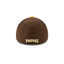 Load image into Gallery viewer, San Diego Padres New Era MLB 59FIFTY 5950 Fitted Cap Hat Gold/Brown Crown Brown Visor Brown Logo
